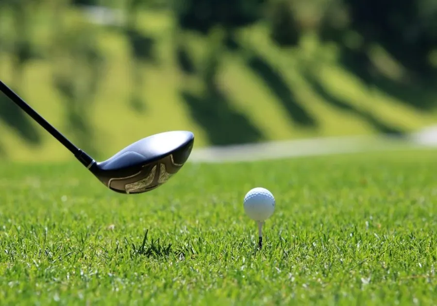 Selection of golf equipment in Hanoi, featuring high-quality clubs, stylish golf apparel, and essential accessories showcased in a modern retail setting, serving the local golfing community.