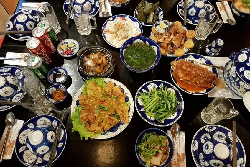 "Authentic Asian restaurant in Hoi An serving a variety of regional dishes in a beautifully decorated space blending modern comfort with traditional charm."